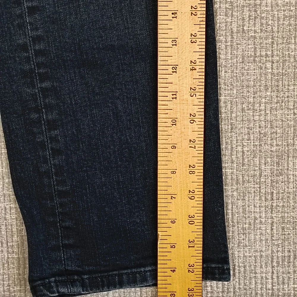 Levi's 505 Jeans Regular Fit Black Wash Denim Pants Mens‎ Size 34x33 (36x34)